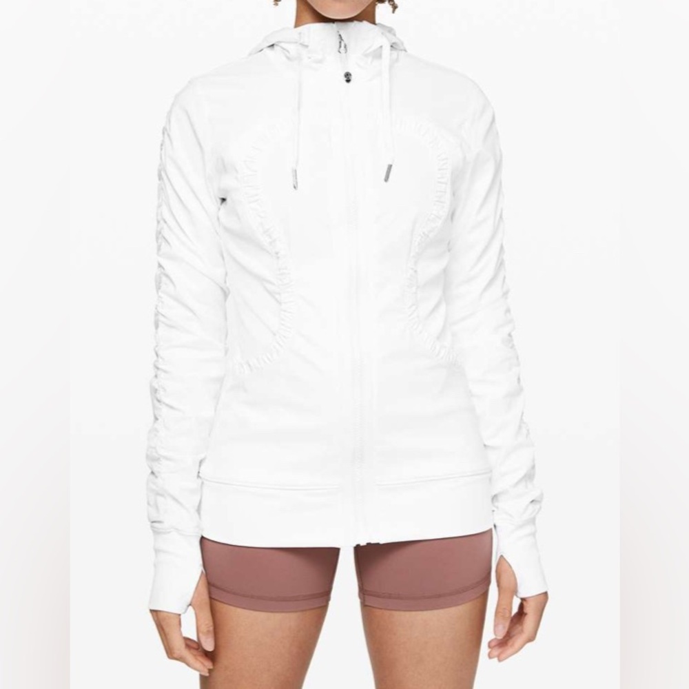 Lululemon Activewear Dance Studio Reversible Jacket III, White